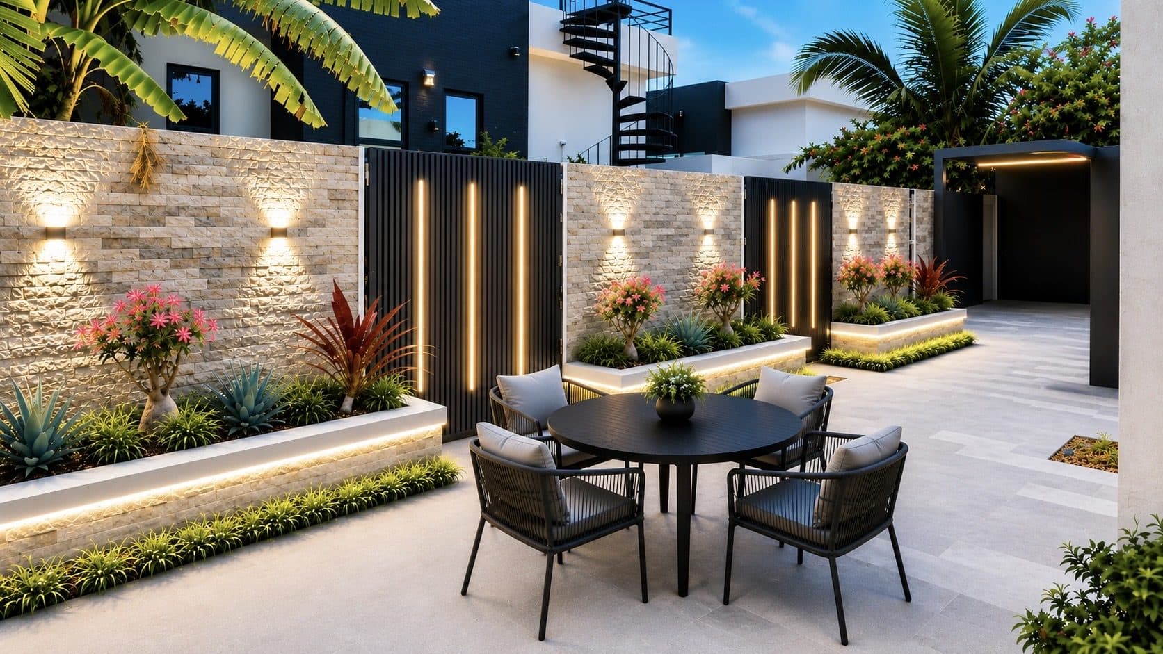 Blissful Abode outdoor space